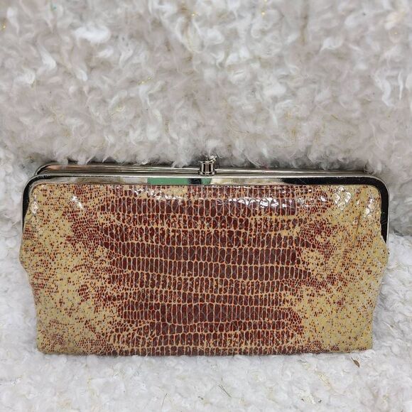 HOBO‎ Lauren Double Frame Desert Tie-dye Wallet - Picture 3 of 9